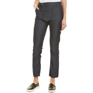 Etienne Marcel LightWeight Elegant Navy Straight Leg Women's Pants